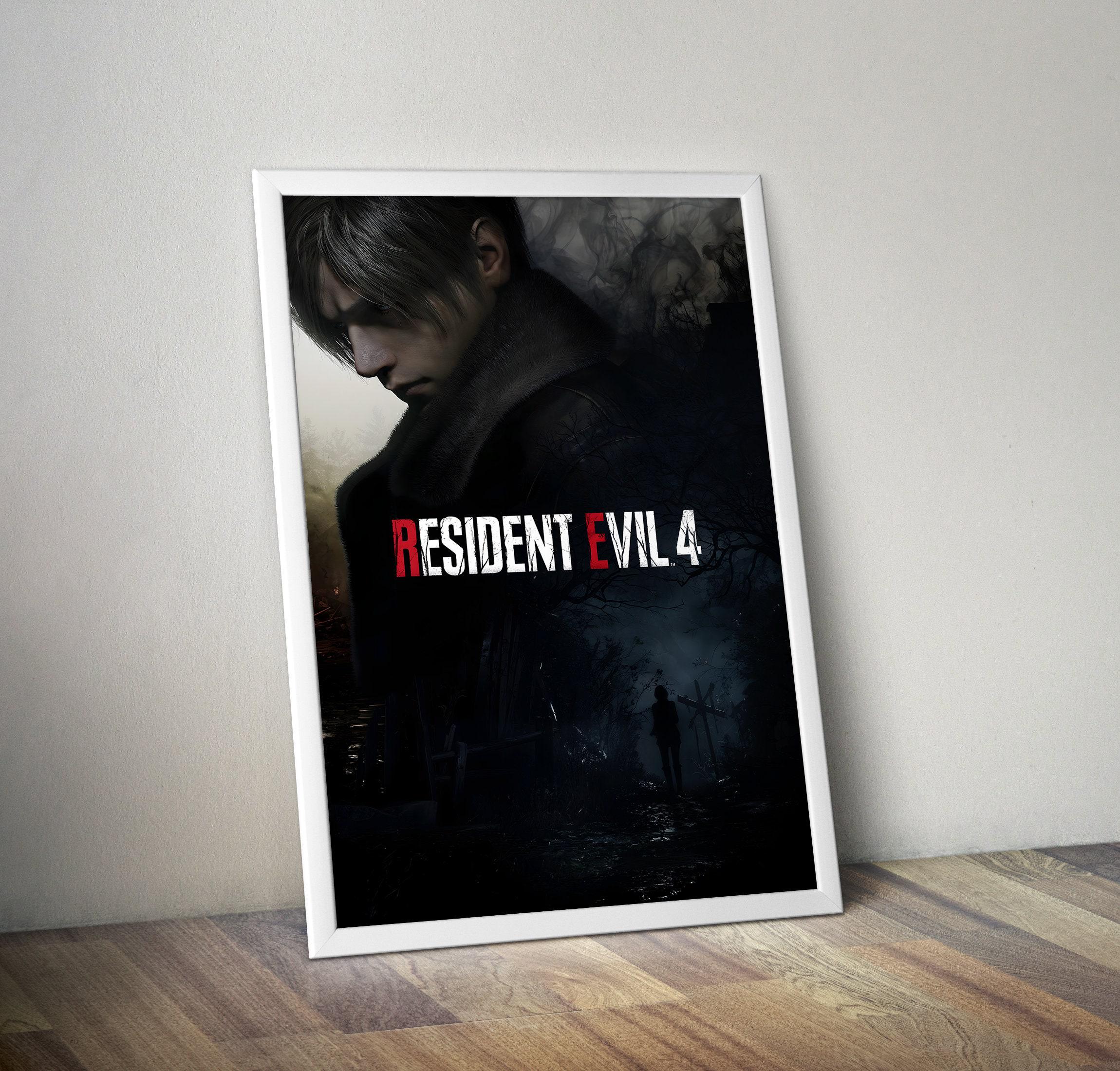 Discover Resident Evil 4 Poster | Video Game Wall Decor | Gaming Poster | Gamer Gift | Vertical Premium Matte Poster