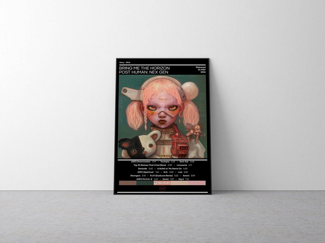 Bring Me the Horizon Poster | POST HUMAN: Nex Gen Poster | Rock