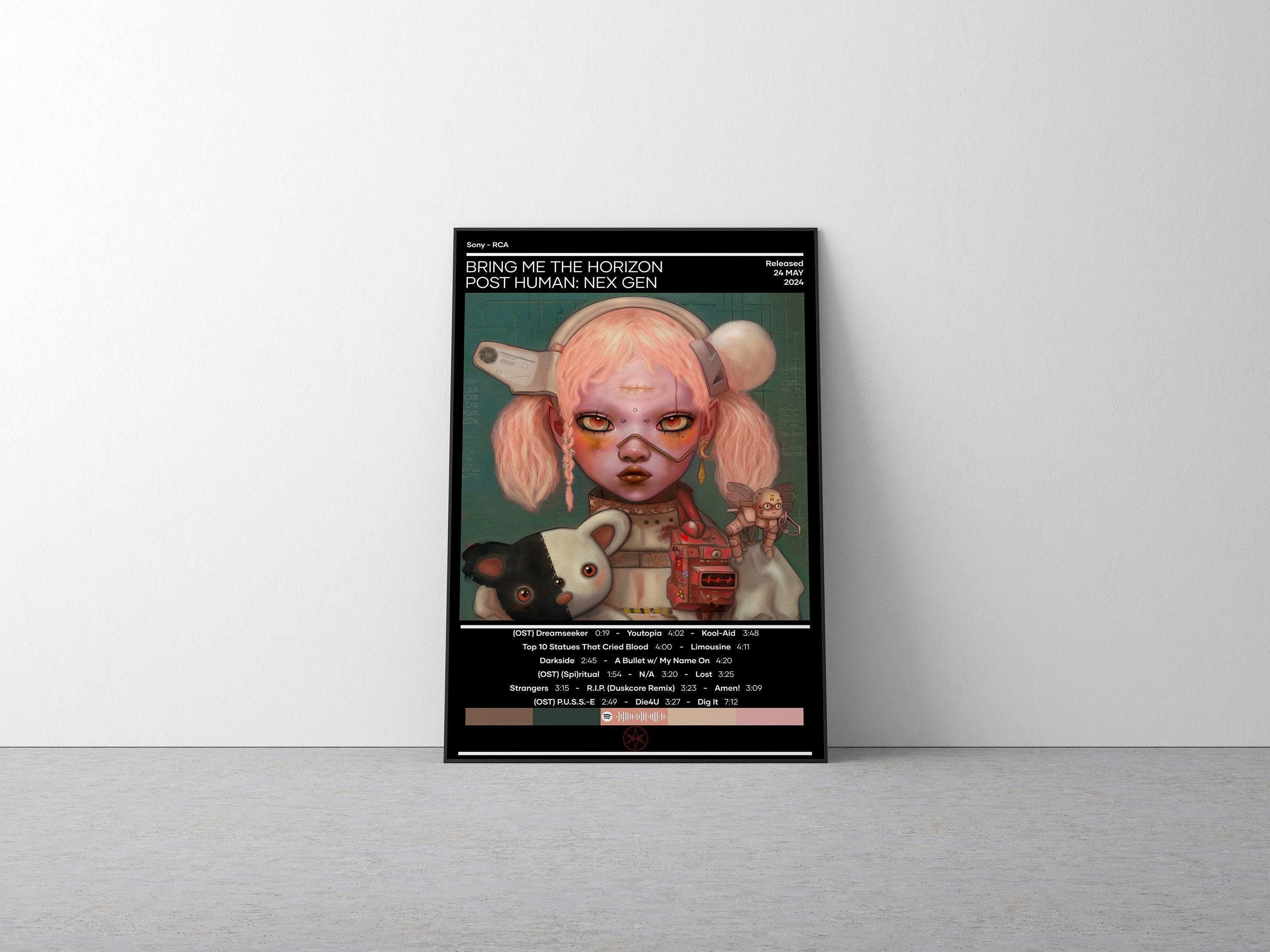 Bring Me the Horizon Poster | POST HUMAN: Nex Gen Poster | Rock