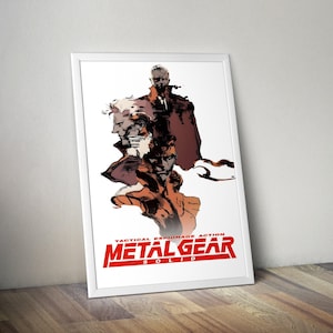 Metal Gear Solid 1 Poster - Etsy