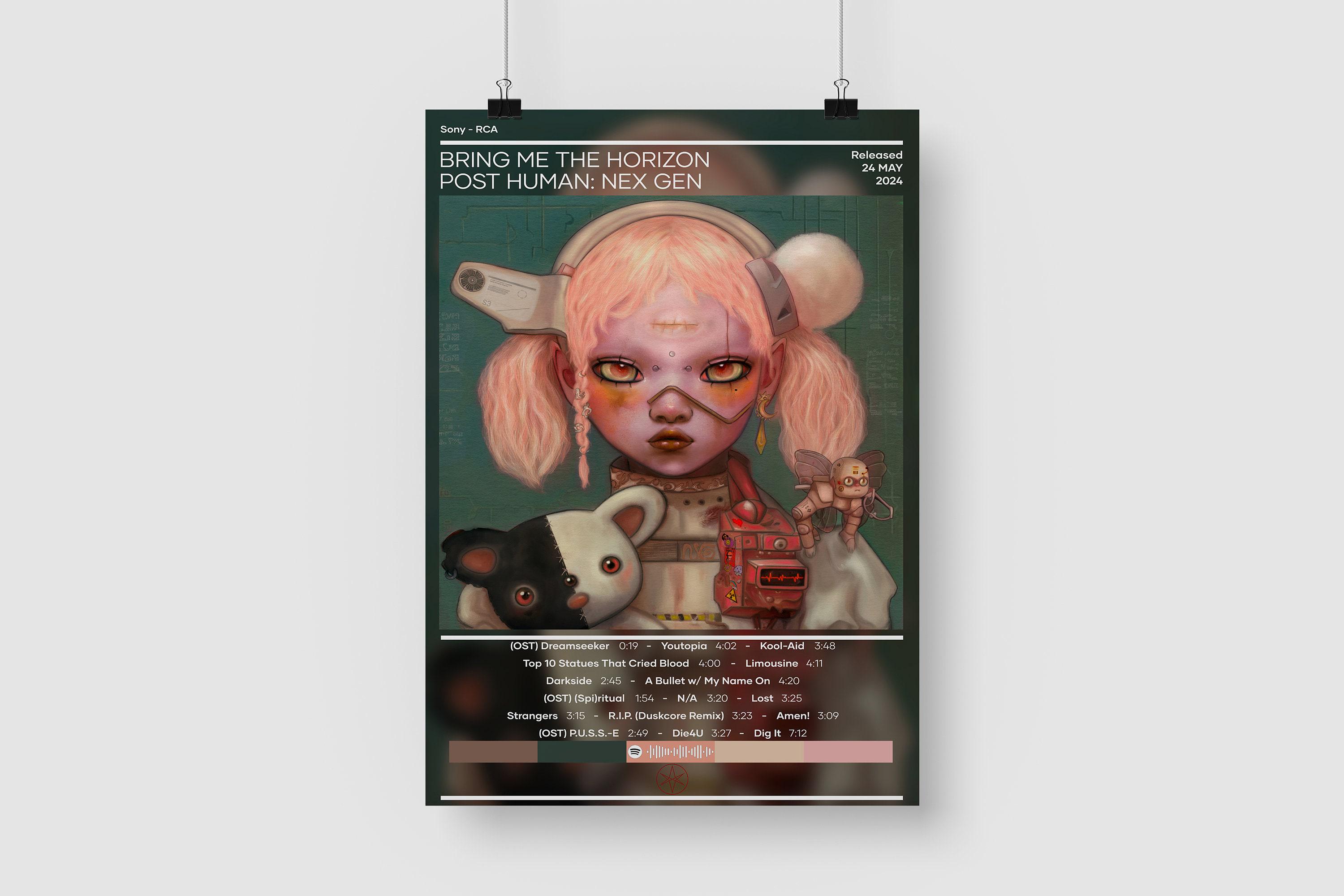 Bring Me the Horizon Poster | POST HUMAN: Nex Gen Poster | Rock