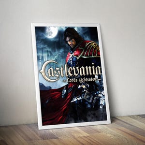 Castlevania: Póster de Lords of Shadow / Póster de videojuegos Castlevania / Póster de juegos / GamePoster / Regalo de póster de jugador / WallDecor / GamePrint