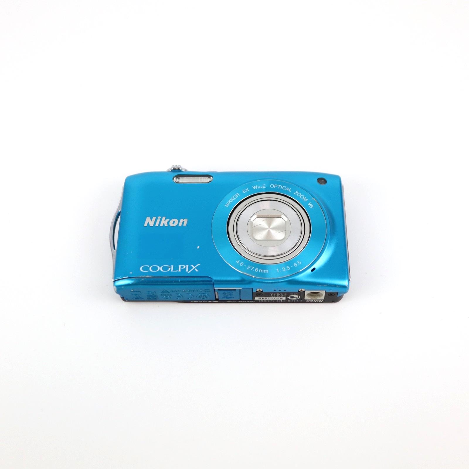 Nikon COOLPIX S3300 デジカメ ターコイズブルー Nikon Coolpix S3300 16MP Digital Camera Blue - Next Day Post - Etsy