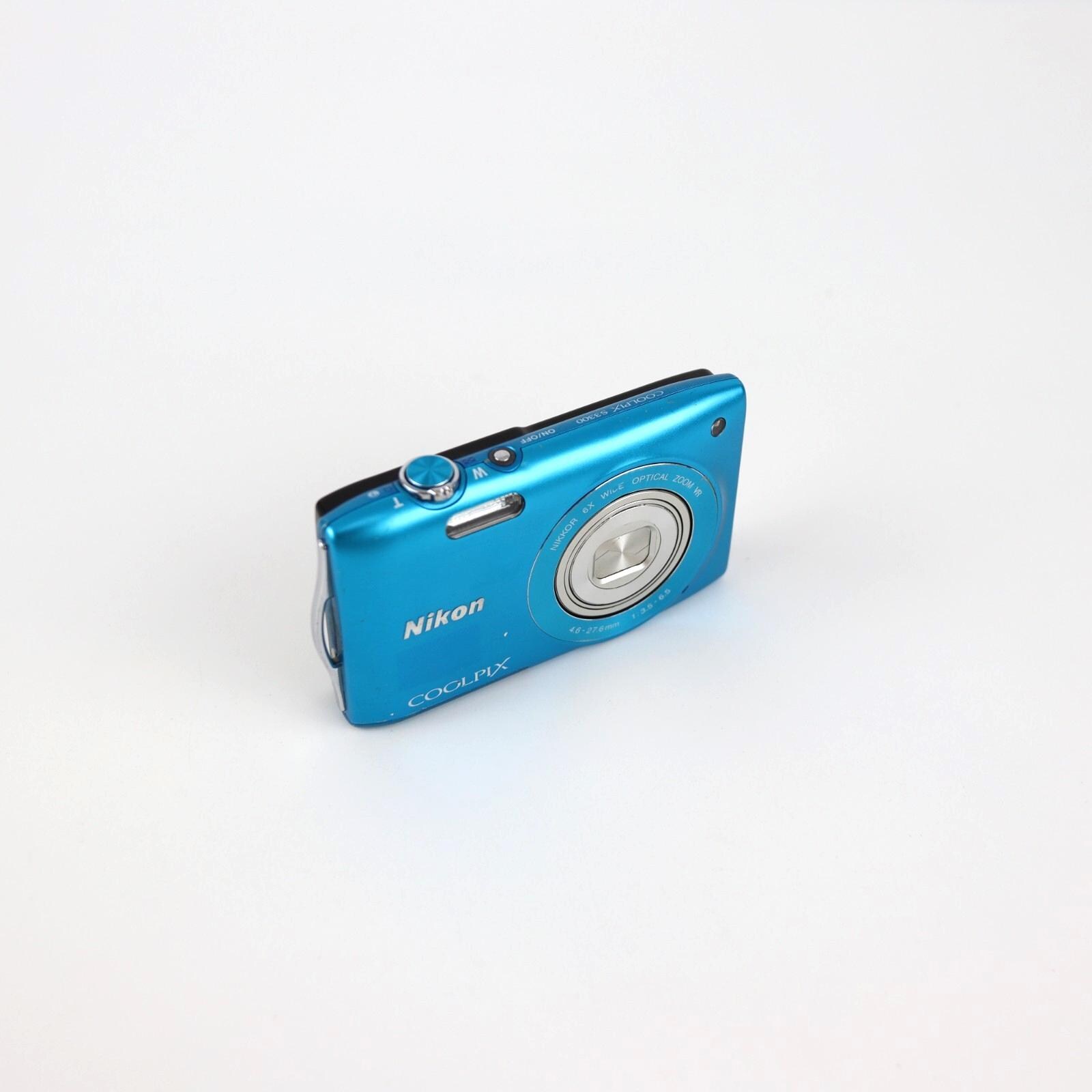 Nikon Coolpix S3300 16MP Digital Camera Blue - Next Day Post - Etsy