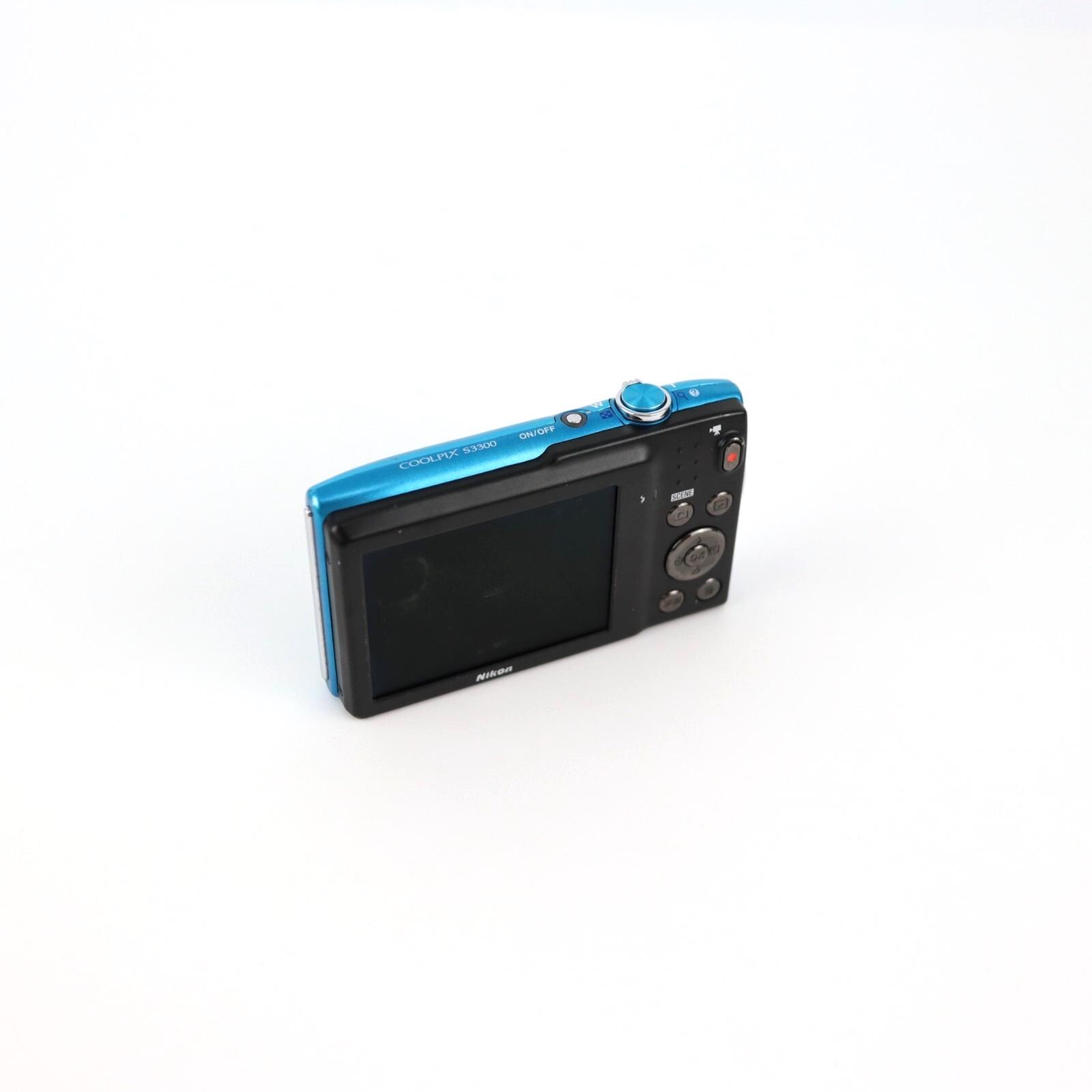 Nikon Coolpix S3300 16MP Digital Camera Blue - Next Day Post - Etsy