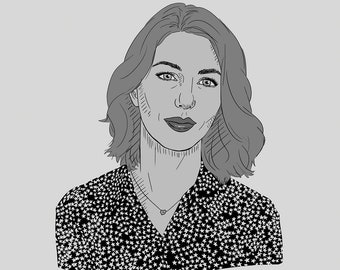 Sofia Coppola Portrait Print