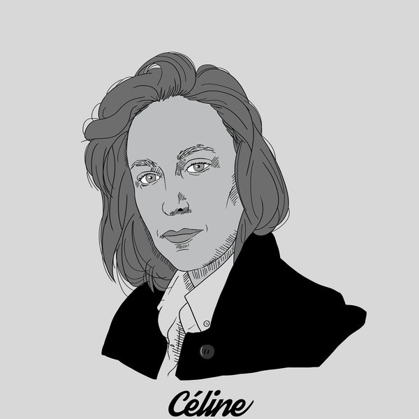 Celine Sciamma Portrait Print