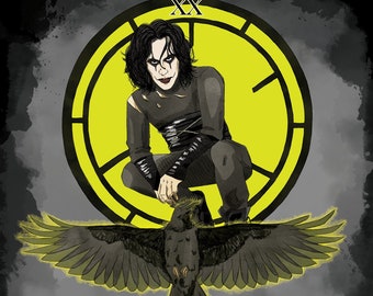 THE CROW "Judgement" Tarot Print