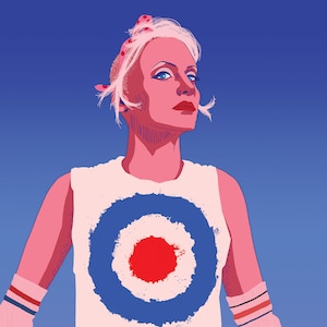Tank Girl Portrait Illustration
