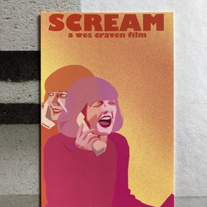 Cartão Postal Pôster do Filme Scream
