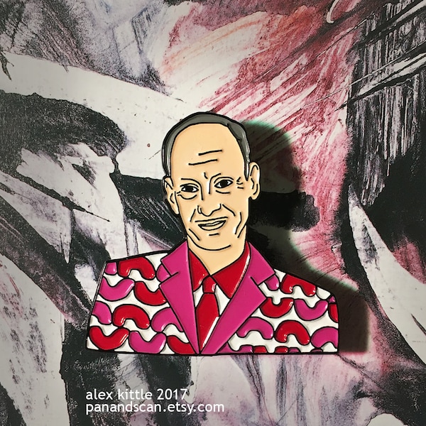 John Waters Enamel Pin