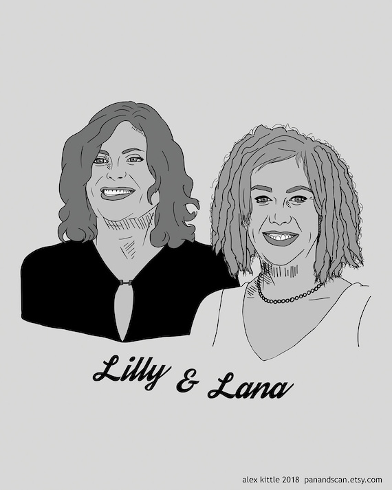 Wachowski Sisters Portrait Print