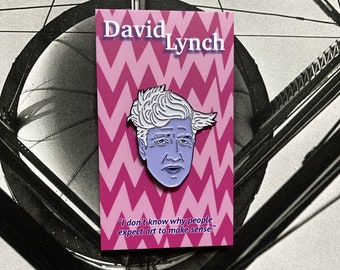 David Lynch Enamel Pin