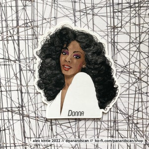 Autocollant vinyle d’été Donna