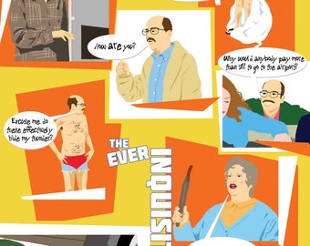 The Ever-Inquisitive Tobias Funke Art Print - ARRESTED DEVELOPMENT