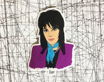 Joan Jett Vinyl Sticker
