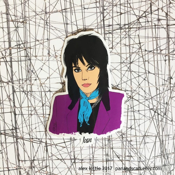 Joan Jett Vinyl Sticker