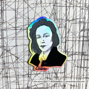 Celine Sciamma Holographic Sticker