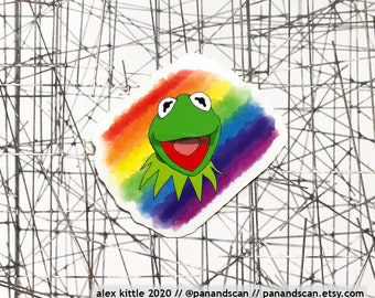 Kermit the Frog (The Muppets) Vinyl Sticker