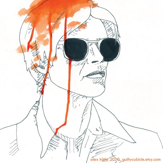 David Bowie Print (The Man Who Fell to Earth)
