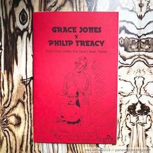 Grace Jones x Philip Treacy Illustrated Zine