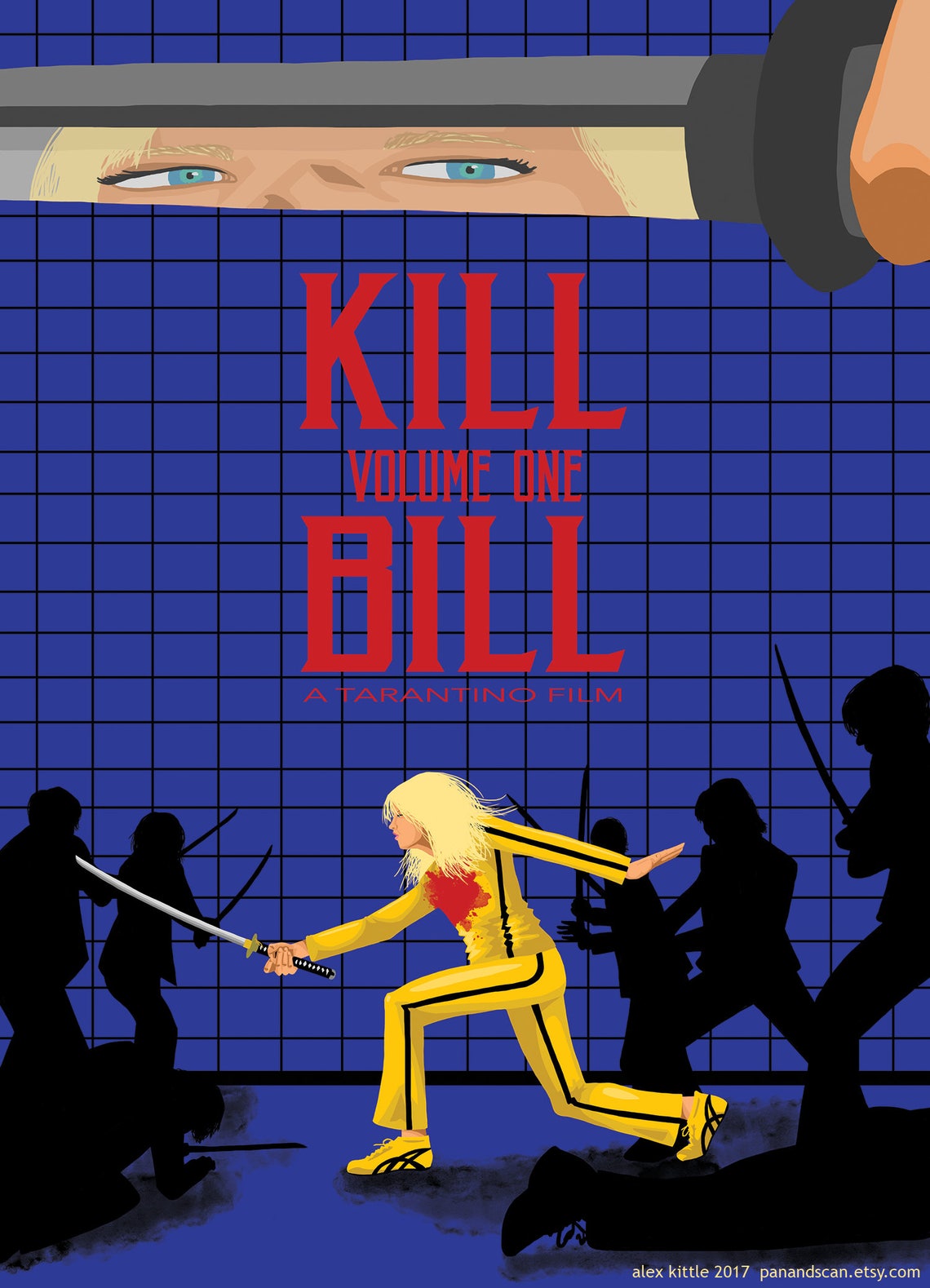 KILL BILL Poster Artwork Etsy