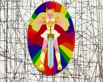 She-Ra Rainbow Sticker