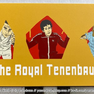 The Royal Tenenbaums Postcard
