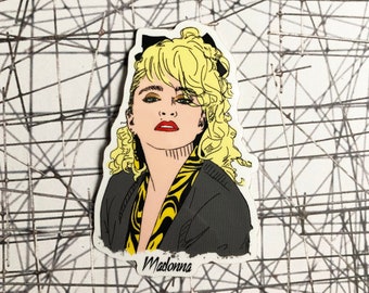 Madonna Vinyl Sticker