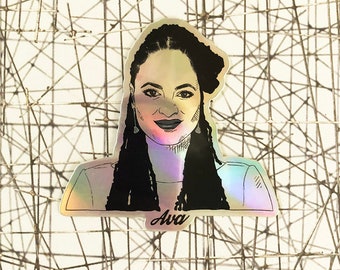 Ava DuVernay Holographic Sticker