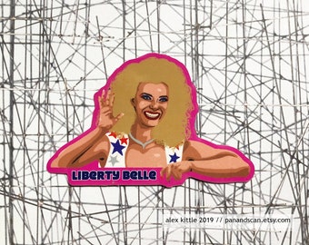 Liberty Belle Vinyl Sticker (GLOW)