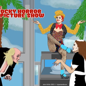 The Rocky Horror Picture Show Illustration Print