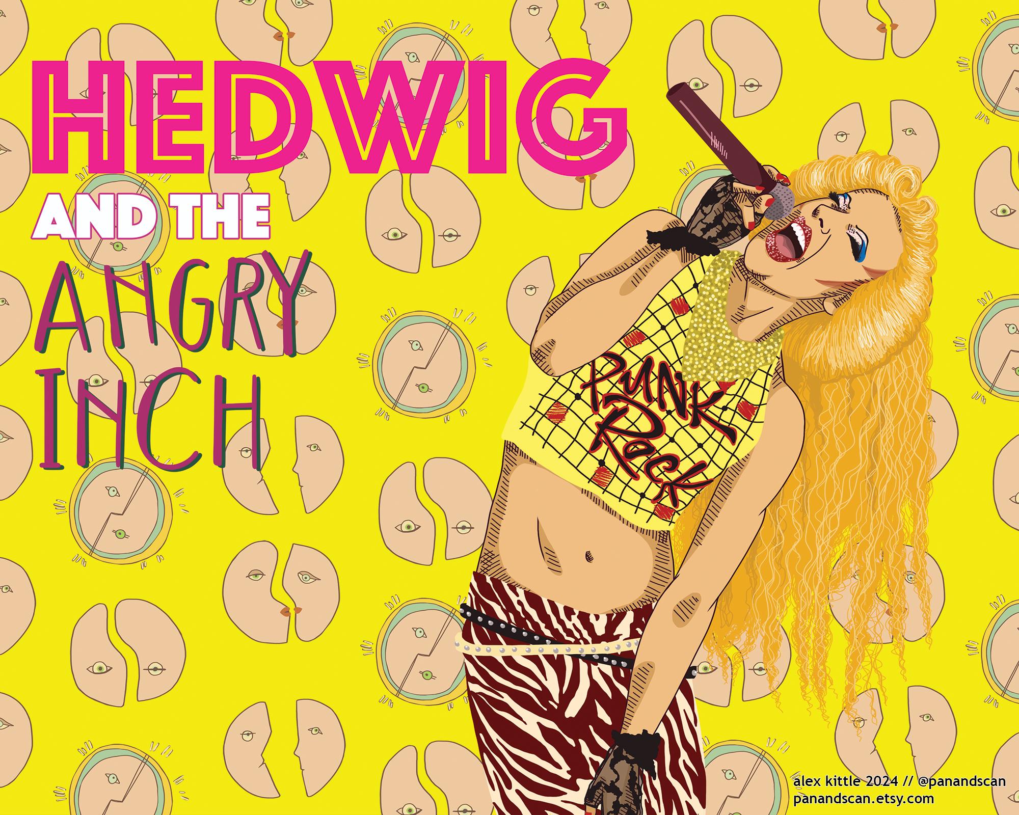 Hedwig and the angry inch poster - Etsy 日本
