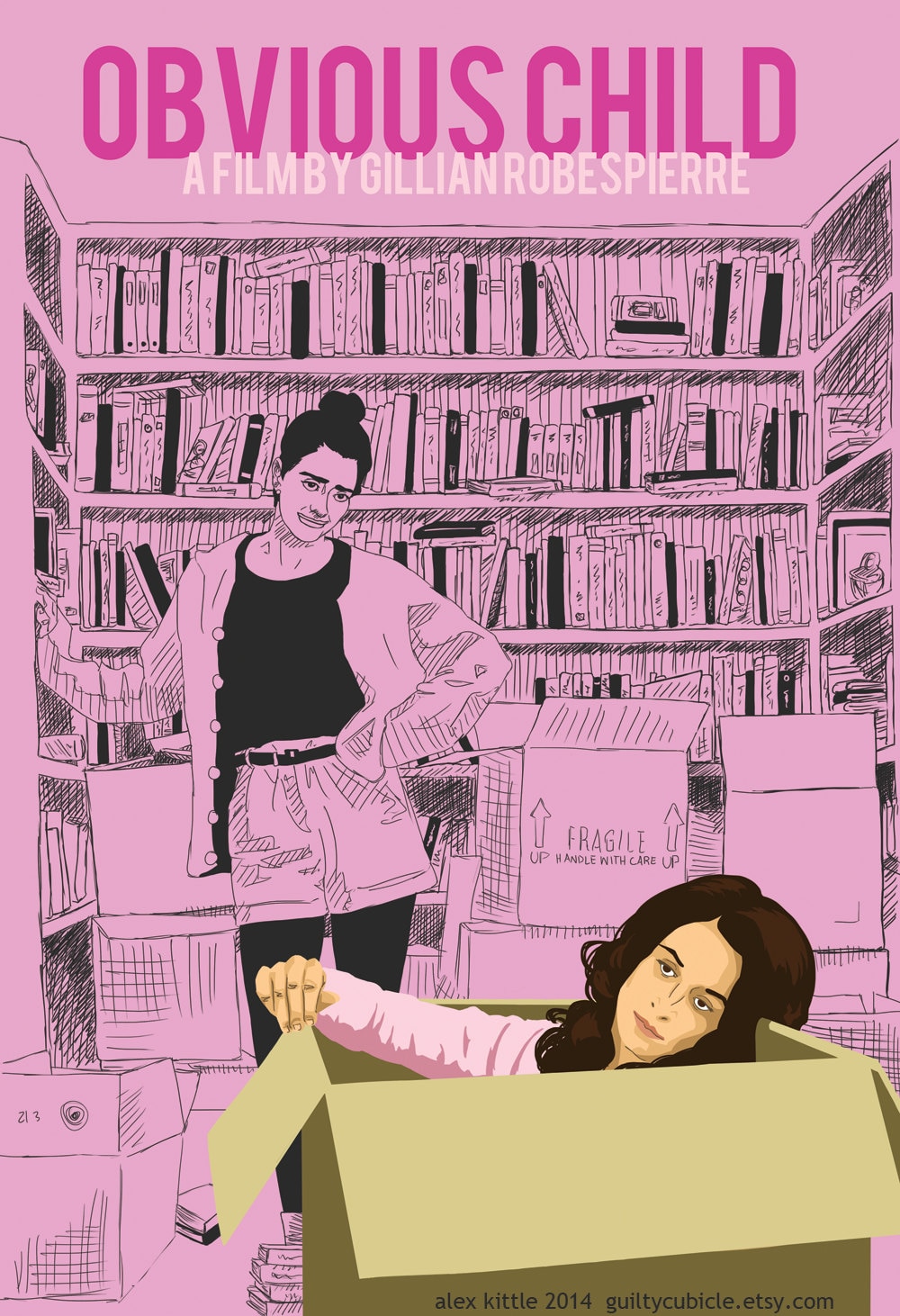 OBVIOUS CHILD Poster Artwork