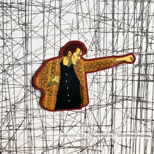 WILD AT HEART Vinyl Sticker