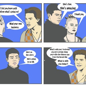 EMPIRE RECORDS What's With Today Today Mini-Comic Print image 2