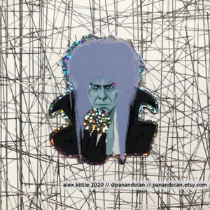 Labyrinth Goblin King (David Bowie) Glitter Sticker