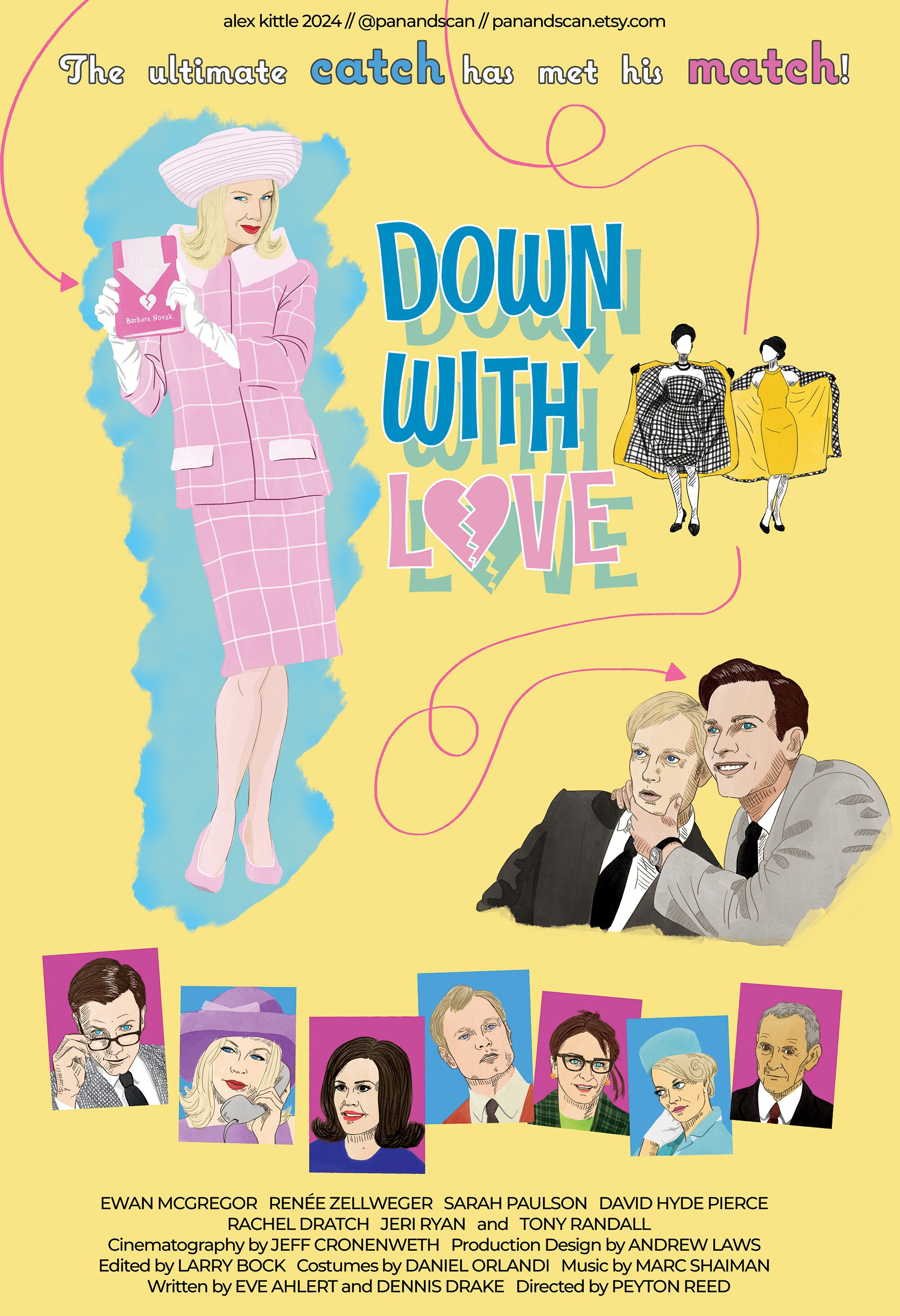 DOWN WITH LOVE Poster Artwork