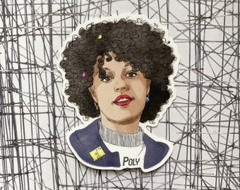 Poly Styrene Vinyl Sticker