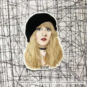 Stevie Nicks Vinyl Sticker