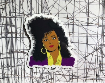 Janet Jackson Vinyl Sticker