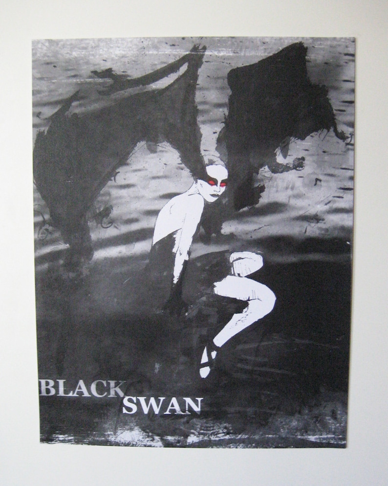 BLACK SWAN Poster Artwork - Etsy