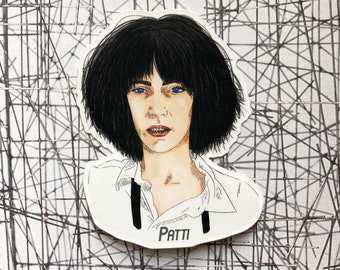 Patti Smith Vinyl Sticker