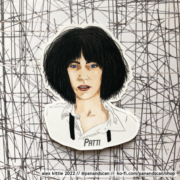 Patti Smith Vinyl Sticker