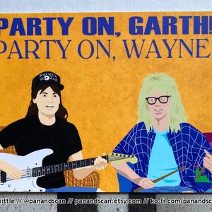 Wayne&#39;s World Postcard