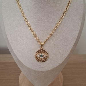 Gift for Her, evil eye necklace, evil eye, Evil Eye Jewelry, Stylish Evil Eye