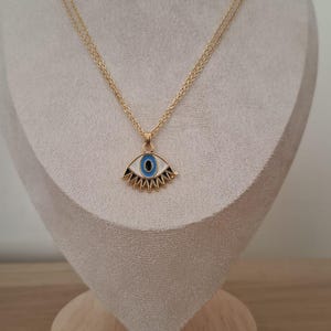 Gift for Her, evil eye necklace, evil eye, Evil Eye Jewelry, Stylish Evil Eye
