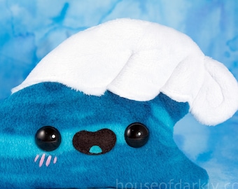 Wave huggable ocean plush with super soft foam