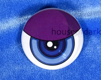 big Eye 2" round pinback button