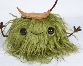 MADE TO ORDER: Moss Pal plush furry nature friend spirit of the outdoors